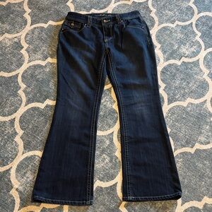 INK Denim Dark Blue Women's Jeans, 8p